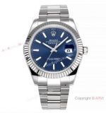 Super Clone Rolex Datejust 41mm 1:1 JVS 3235 Watch Navy Dial &72 Hours Power Reserve